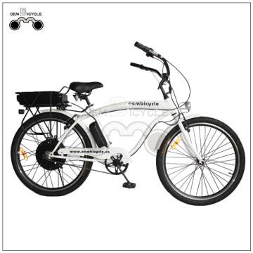 EMPRESA EBIKE AL POR MAYOR BICICLETA ELÉCTRICA ESTILO BEACH CRUISER DE 26 PULGADAS Y 1000W