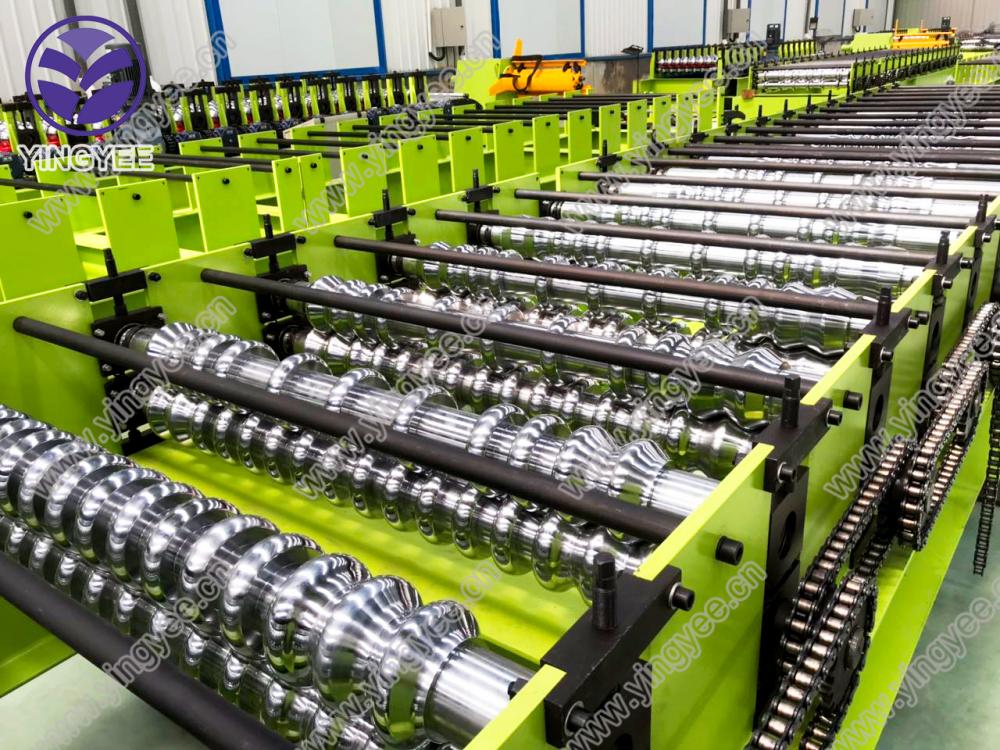 Aluminum Corrugated Roll Forming Machine