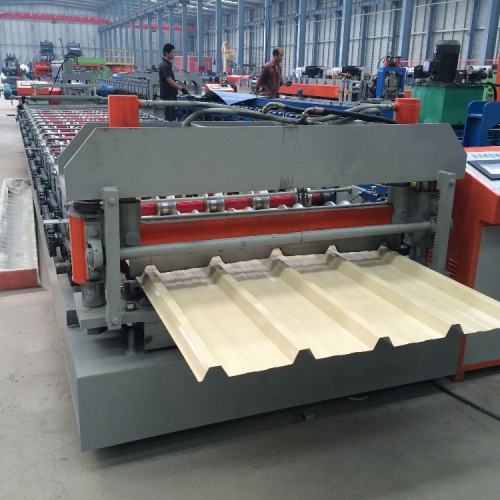 steel roof sheet roll forming machine Trapezoid