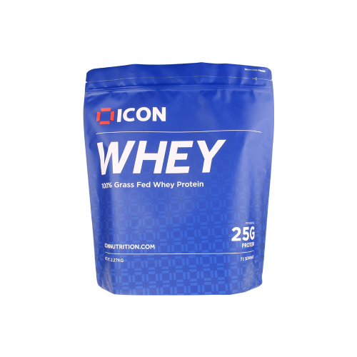 Whey Protein Powder Packaging DOYPACK Tas makanan yang dapat ditutup kembali