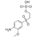 ２  -  ［（４−アミノ−３−メトキシフェニル）スルホニル］硫酸水素エチルＣＡＳ ２６６７２−２２−０