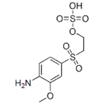 Sulfato de hidrógeno 2 - [(4-amino-3-metoxifenil) sulfonil] etil CAS 26672-22-0