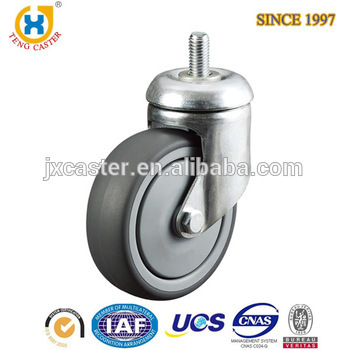 Shopping Cart Caster with TPR Wheel,shopping cart caster,swivel caster