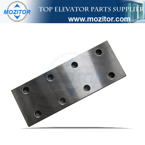 T75-3/B type fishplate for elevator guide rail|fish shaped plate