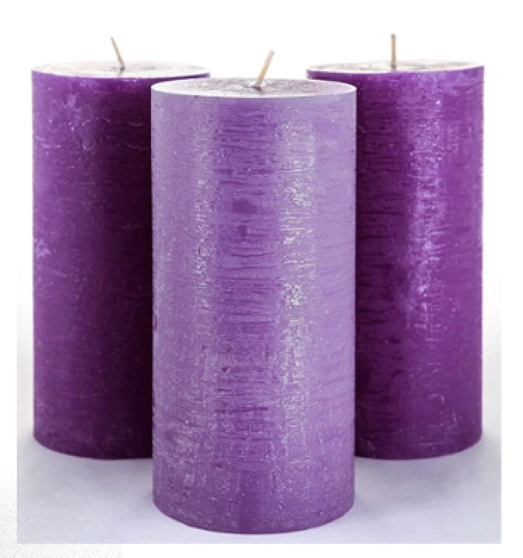 Household White Candles Pillar Scented Candles