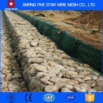 Factory Price Export Standard Woven Mesh Gabion Retaining Wall