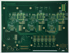 Digital displays circuit board for car
