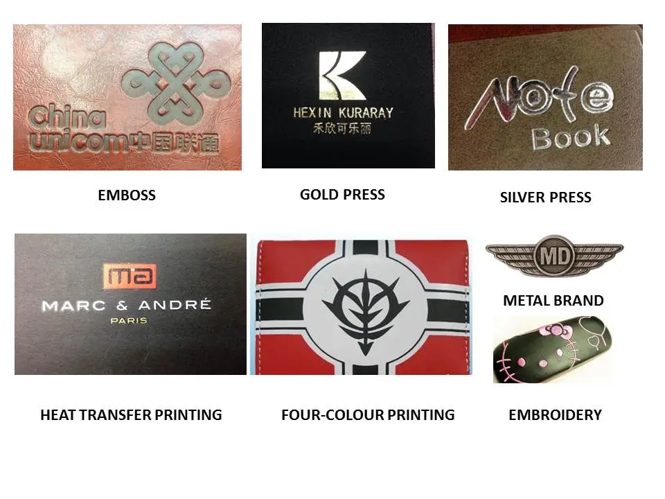 Custom UV Printing and Logo Foil Promotion Gift Office Supply Diary