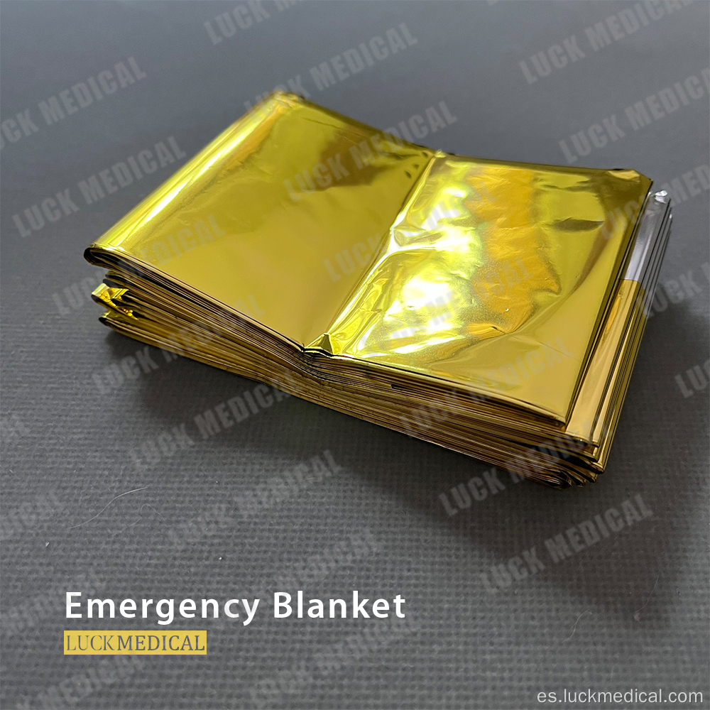 Manta de aluminio de emergencia