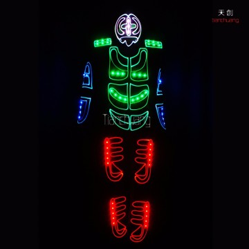 dmx led flash Indian dance costume