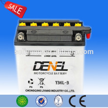 High quality 12v 6ah conventional motorcycle battery motorcycle sidecar battery