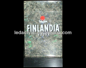 Finlandia led table tent sign