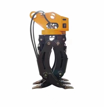 Excavator Attachments Mechanical excavator grapple saw