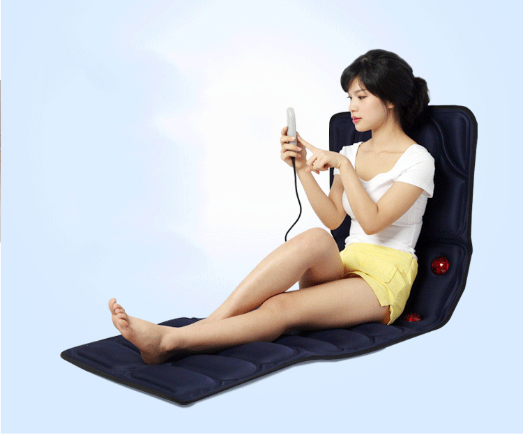 Best selling heating electric body relax massage cushion