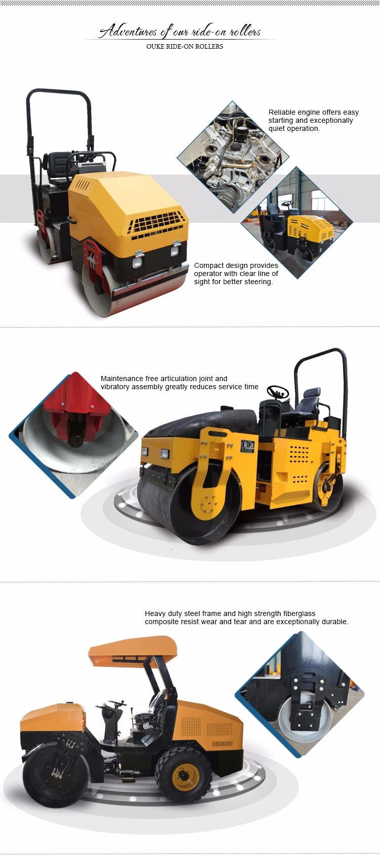 Compacteur routier road roller