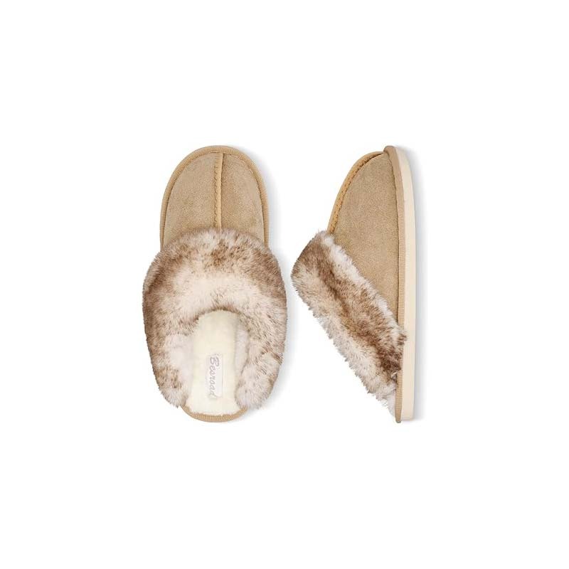 Besroad Winter Furry House Slippers