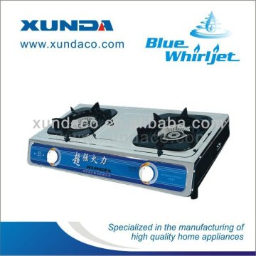 2 Burner Gas Stove with Whirlwind Flame