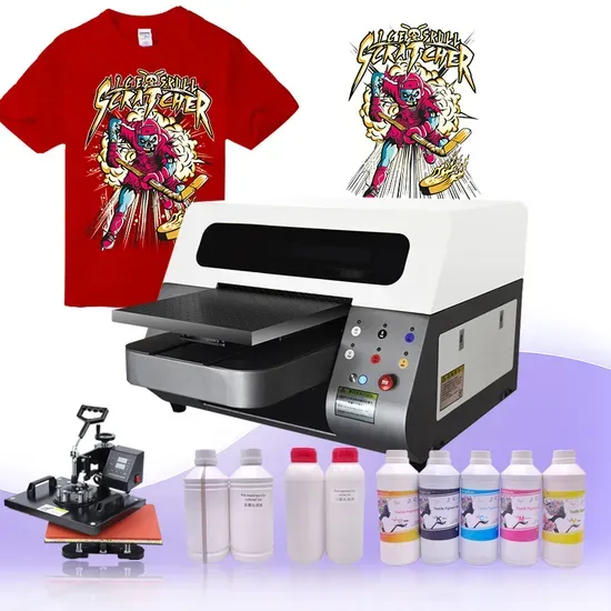 Effortless A3 DTG Printing Machine for Apparel Design