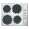 Cooktop elettrico inossidabile Electric 4 Cooker Zone