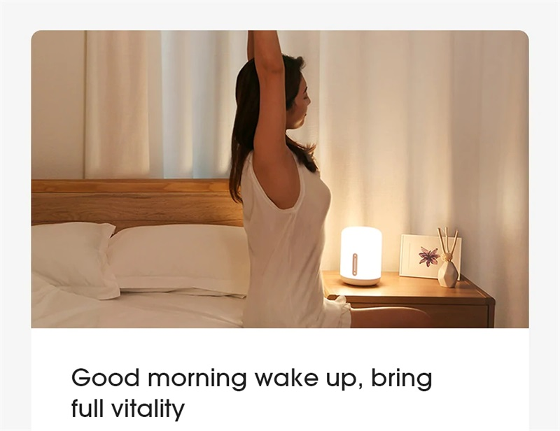 Xiaomi Bedside Lamp 2 Table LED Light Mi Home APP Wireless Control MIJIA Bedroom Desk Night Light
