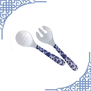 Melamine Salad Spoon and Fork Set