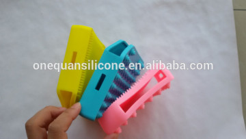 silicone face exfoliate washing brush