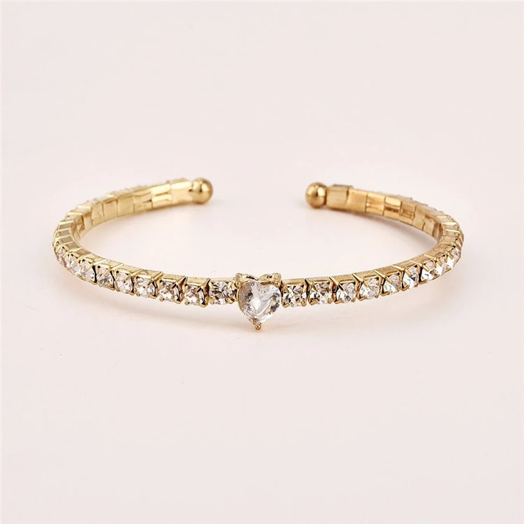 Promotion Gifts Wholesale Bracelet Women Handmade Custom Charm Fashion Bracelets Jewelry Simple Charm Gold Plated Jewellry Fashion Bracelet