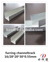 galvanized steel furring channel wall track