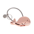 Little whale couple keychain Valentine's day lovely gift key pendant wedding anniversary dolphin expresses love