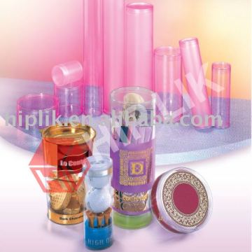 Plastic packing tube