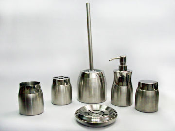 Unique Design Stainless Steel Bathroom Set for Hotel