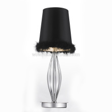 1L Modern simple cloth cover table lamp T1411-1BL