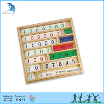 Preschool alphabet letter wooden educational toy