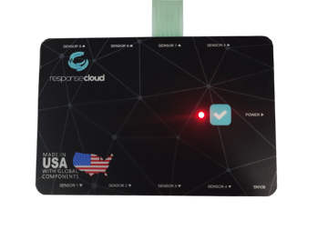 Custom polycarbonate membrane switch led