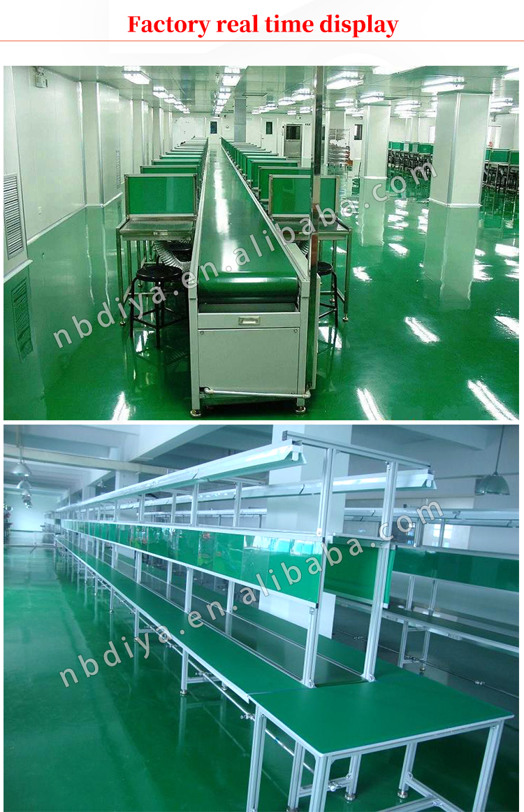 DY-CL-1.5M Conveyor Belt Automated Assembly Line for Workshop