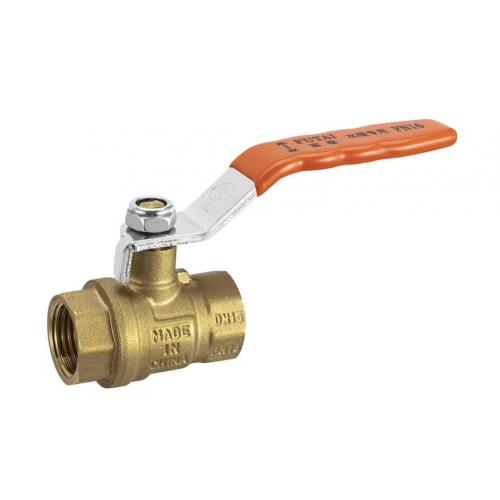 1/4"-4" Lead Free Iron Blue Lever Handle Forged Full Port Brass Ball Valve