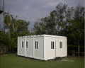 Milieuvriendelijk, flexibel montagecontainerhuis / modulair huis 6058 mm * 2438 mm * 2891 mm