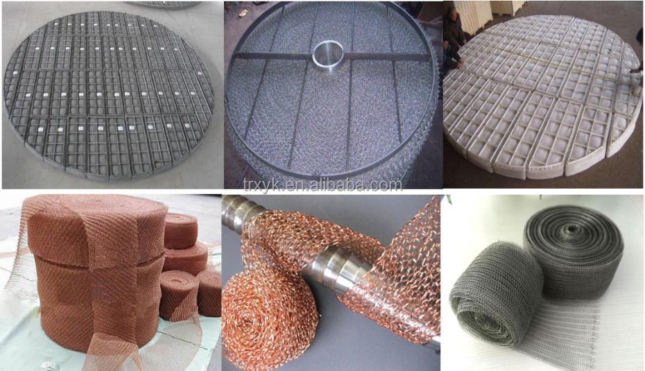 plastic wire mesh demister Mist eliminator