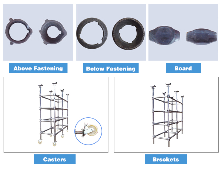 cheap Cuplock Scaffold high rise working platform adjustable hdg cuplock scaffolding material manufacturer specification