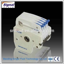 4 Tubes Peristaltic Pump Head