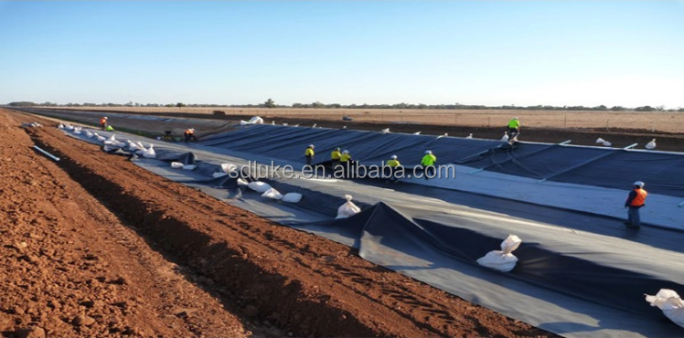 HDPE geomembrane liner for pond