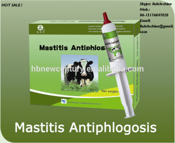 Non antibiotic mastitis antiphlogosis for cow