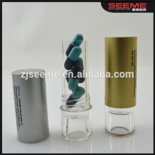 Round Acrylic bottle for heath products