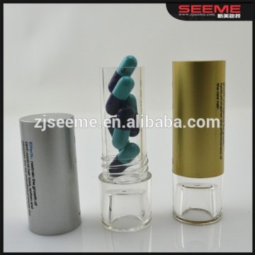 Round Acrylic bottle for heath products
