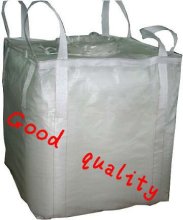 Heavy duty cylinder ton bag with fully belted loop
