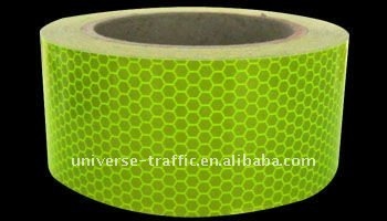 Fluorescent reflective tape