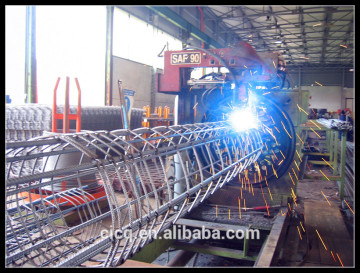 Reinforced concrete pipe steel cage welding machine