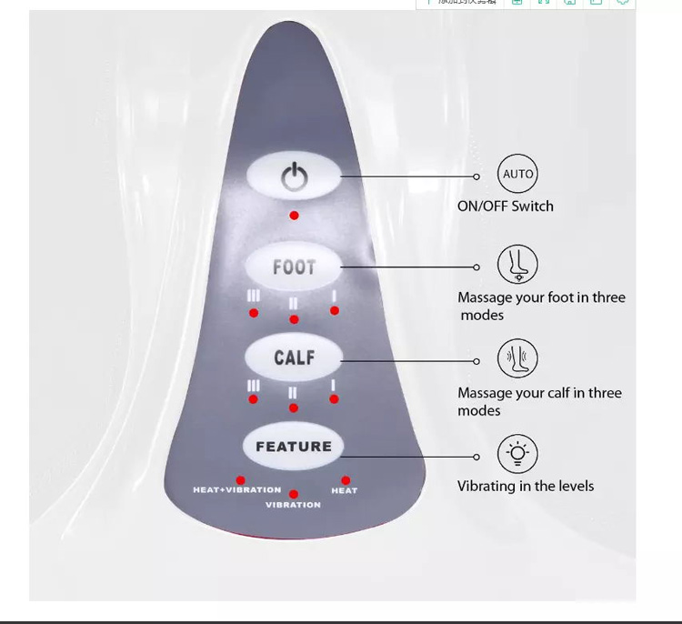 Pedicure Foot Spa Massage air foot massager