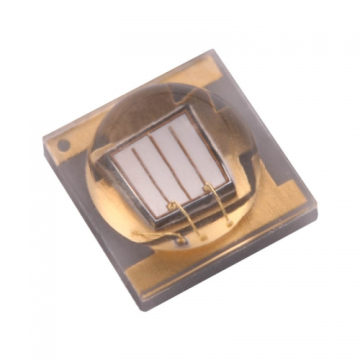 UV LED 1W 3W 3535 UVA Chip Light 365nm-420nm with Quartz Lens