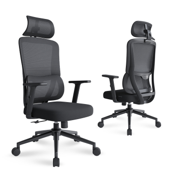 Factory Price Ergonomic Office Chairs: Adjustable Work Rolling Mesh Swivel Executive Chairs